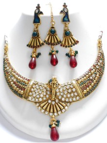 Polki Jewellery Set